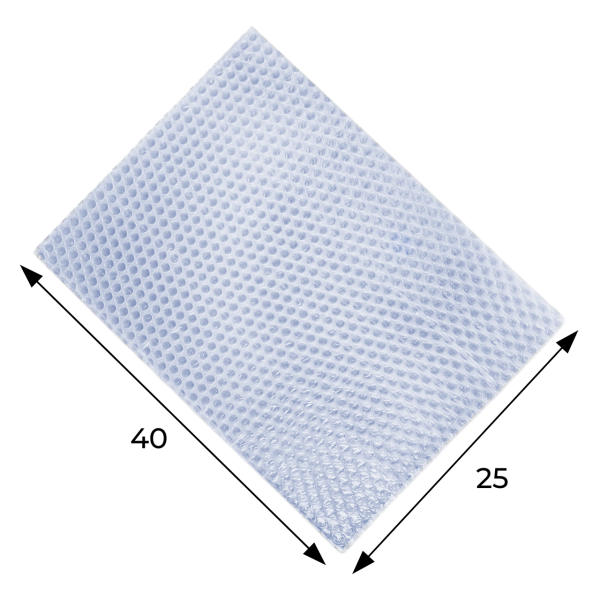 Пакет воздушно-пузырьковый 25х40см, Антистатик, 3 слоя, плотность 75 — фото